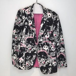 Lily Pulitzer Panda printed collectors blazer